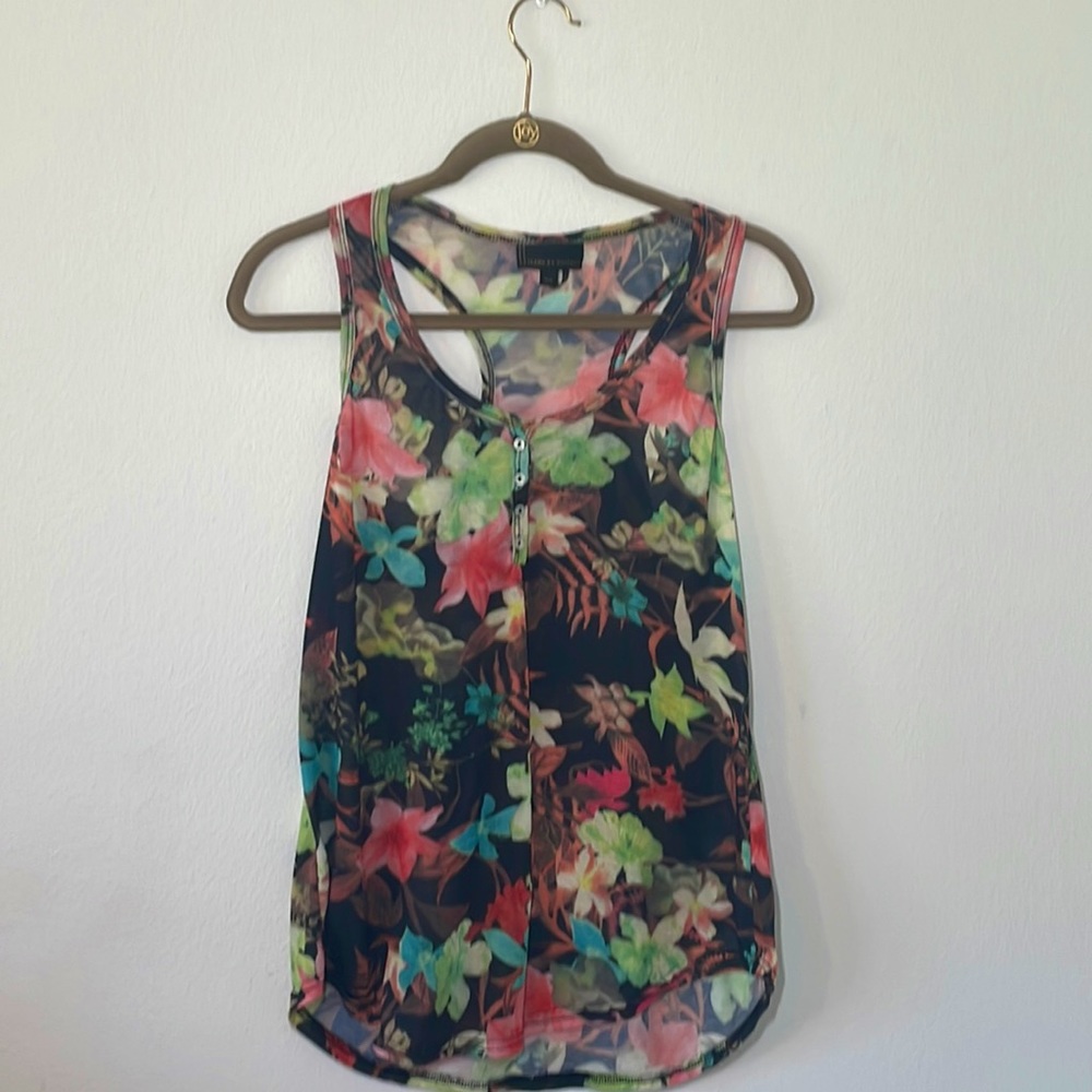multi colored tank